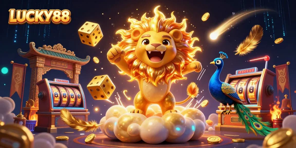 Experience the excitement of LUCKY88 slot with vibrant colors, dynamic elements, and impressive visuals.