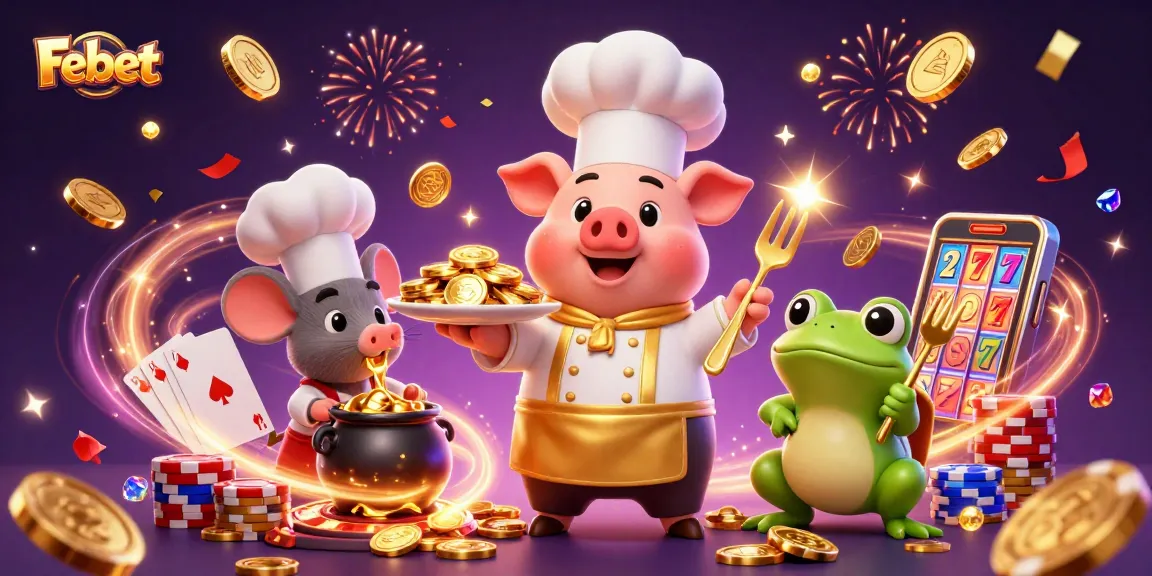 Join the excitement at Febet, where gold coins and thrilling games create an unforgettable casino experience!
