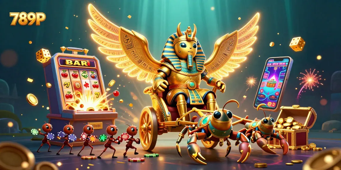 Experience the thrilling jackpots at 789P with vibrant characters and games bursting with excitement.
