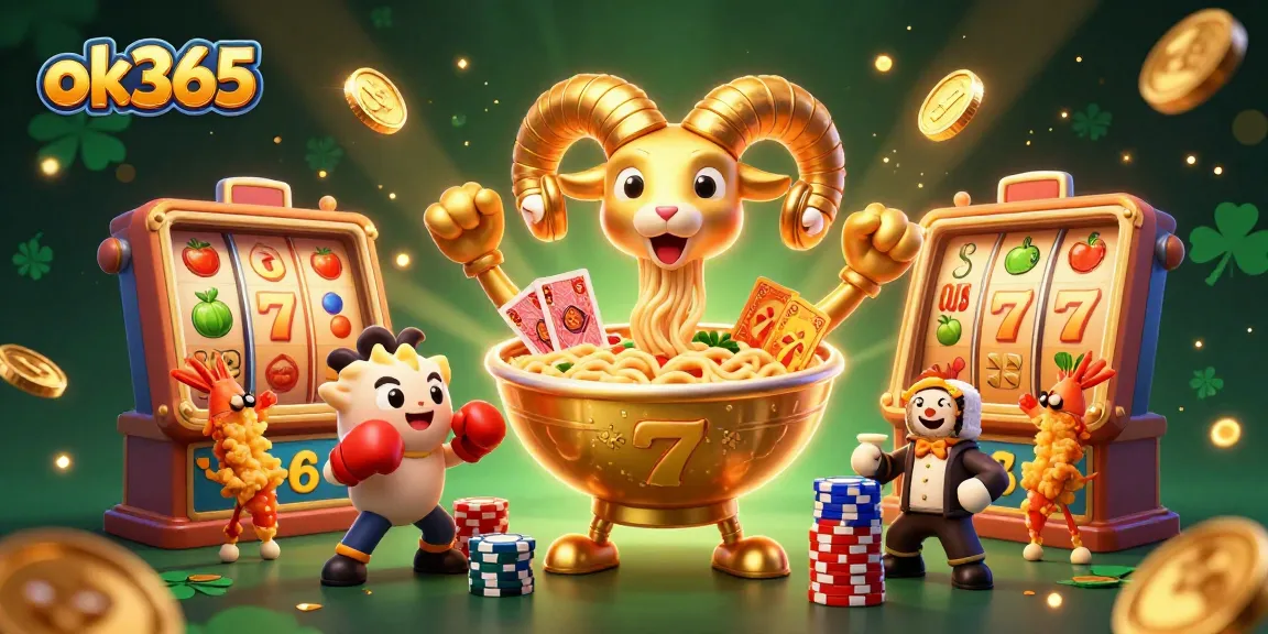Spin jackpots and win big with ok365 featuring a vibrant casino scene.
