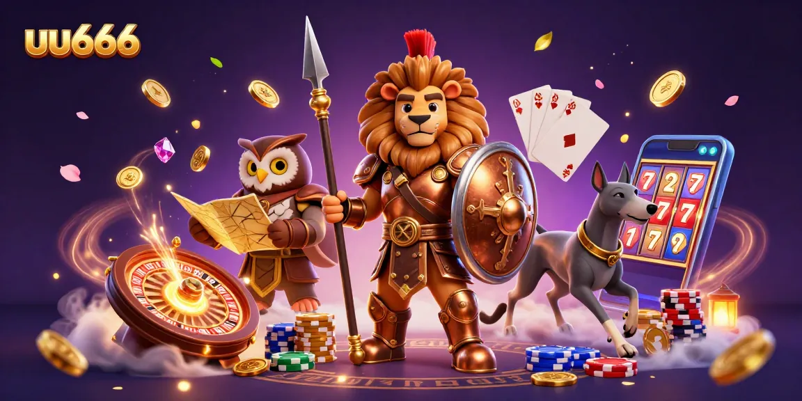 Engage with the uu666 online casino experience featuring immersive characters and dynamic gaming elements.