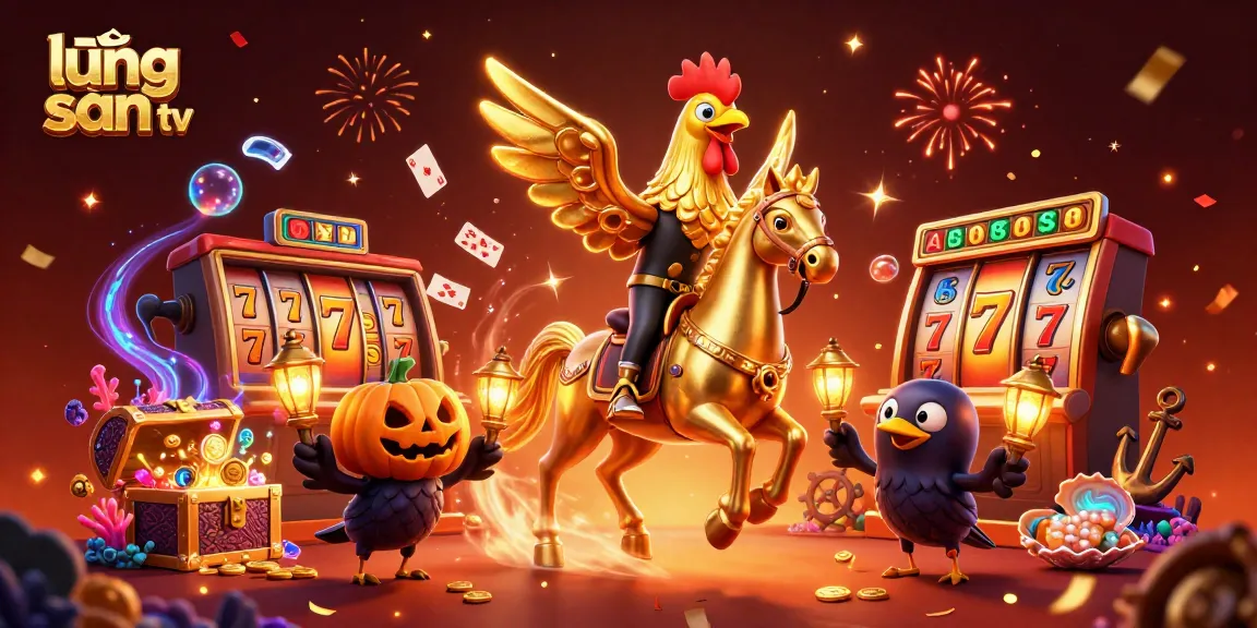 lương sơn tv offers thrilling casino adventures with golden rooster and floating reels.